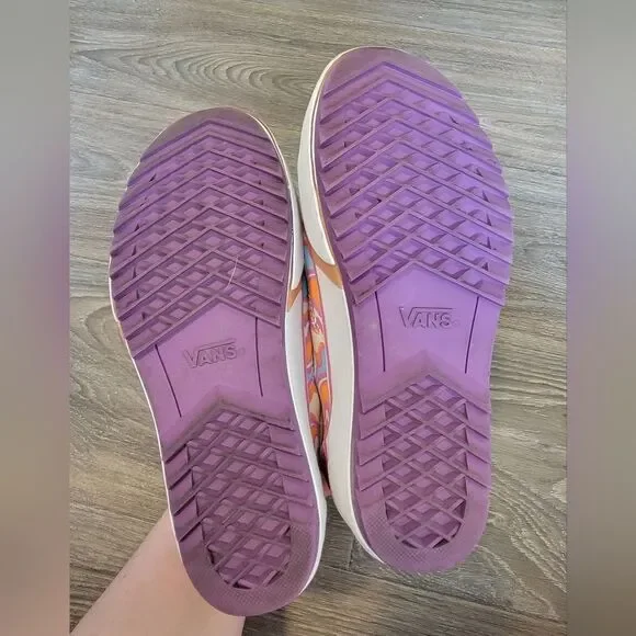 Vans Old Skool Stacked UV Ink Peace Platform Retro Sneakers 6.5 - Picture 6 of 10